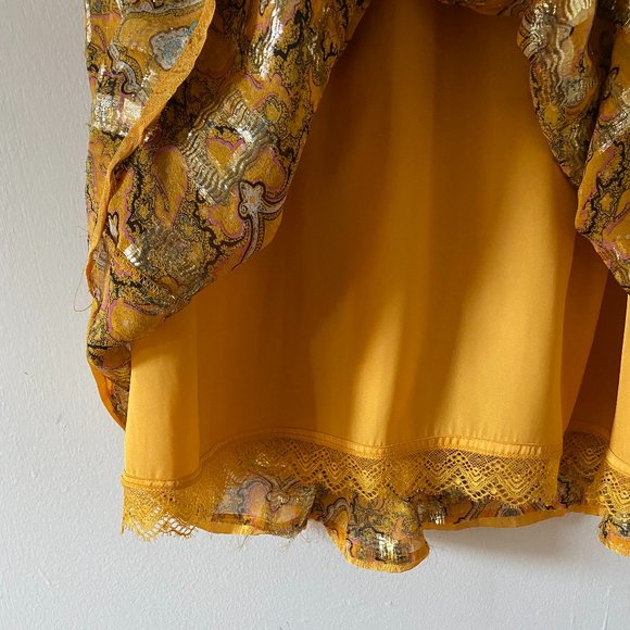 Anthropologie / HD in Paris Goldspun Paisley Dress - Picture 8 of 12